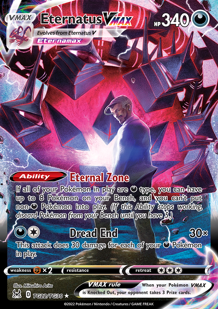 Eternatus VMAX TG22/TG30 Lost Origin