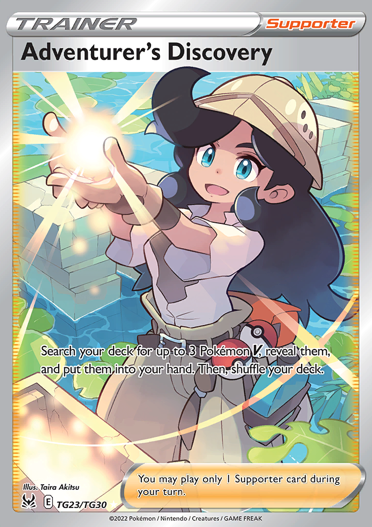 Adventurer's Discovery TG23/TG30 Lost Origin
