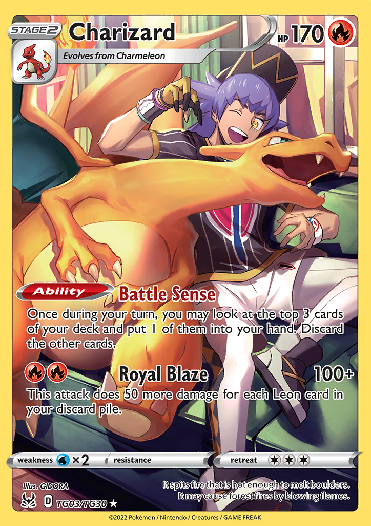 Charizard TG03/TG30 Lost Origin