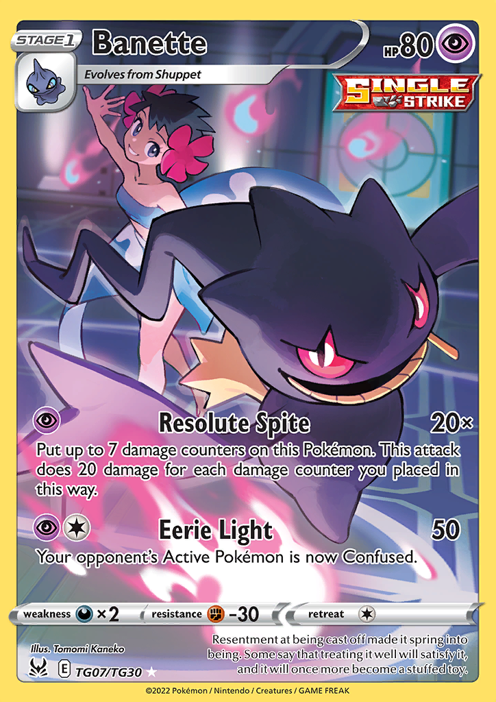 Banette TG07/TG30 Lost Origin