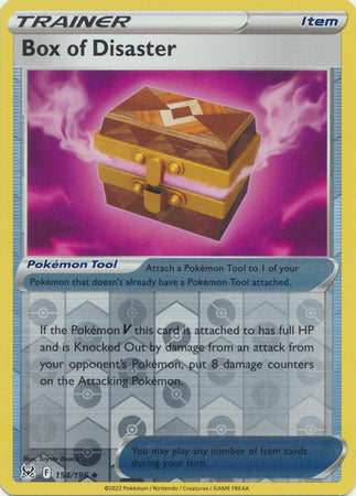Box of Disaster 154/196 Reverse Holo Lost Origin