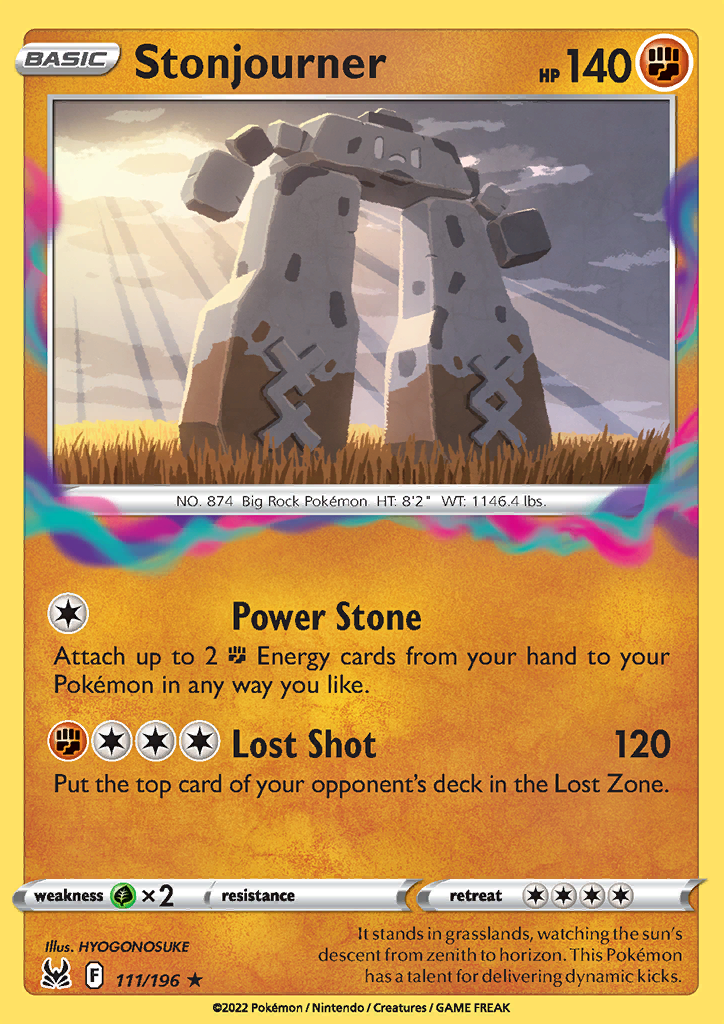 Stonjourner 111/196 Lost Origin