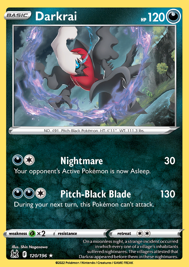 Darkrai 120/196 Lost Origin