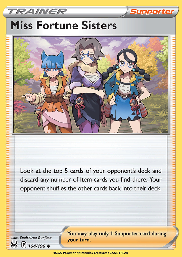 Miss Fortune Sisters 164/196 Lost Origin