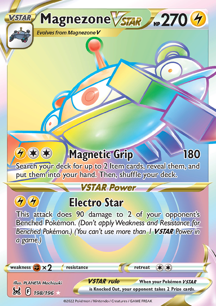 Magnezone VSTAR (Secret) 198/196 Lost Origin