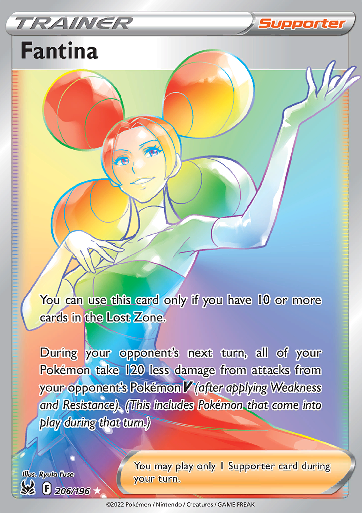 Fantina (Secret) 206/196 Lost Origin