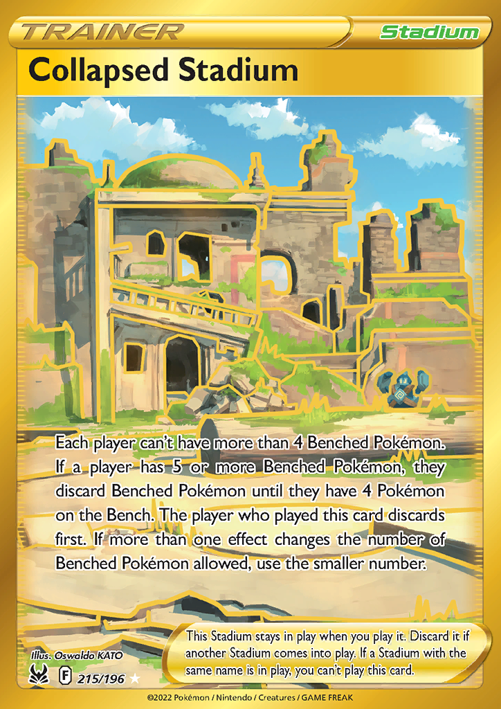 Collapsed Stadium (Secret) 215/196 Lost Origin
