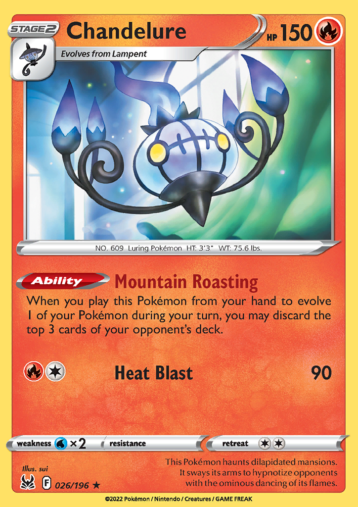Chandelure 026/196 Lost Origin