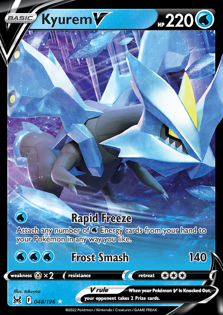 Kyurem V 048/196 Lost Origin