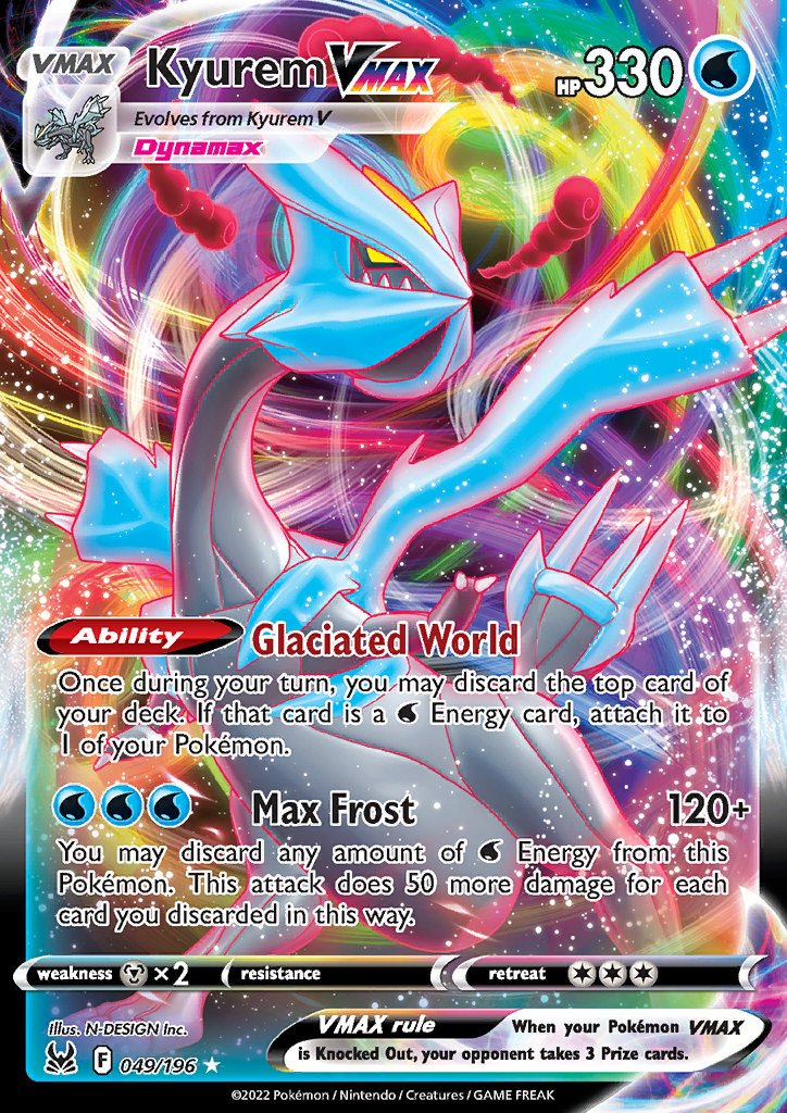 Kyurem VMAX 049/196 Lost Origin