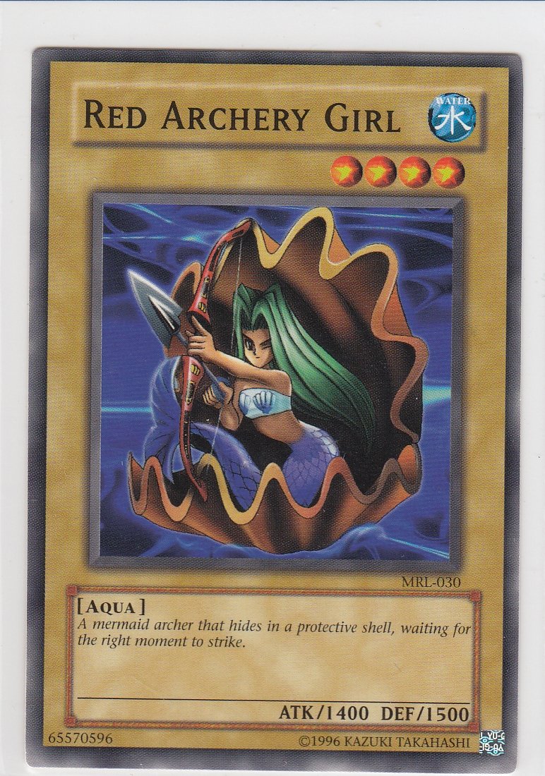 Red Archery Girl Magic Ruler mrl-030