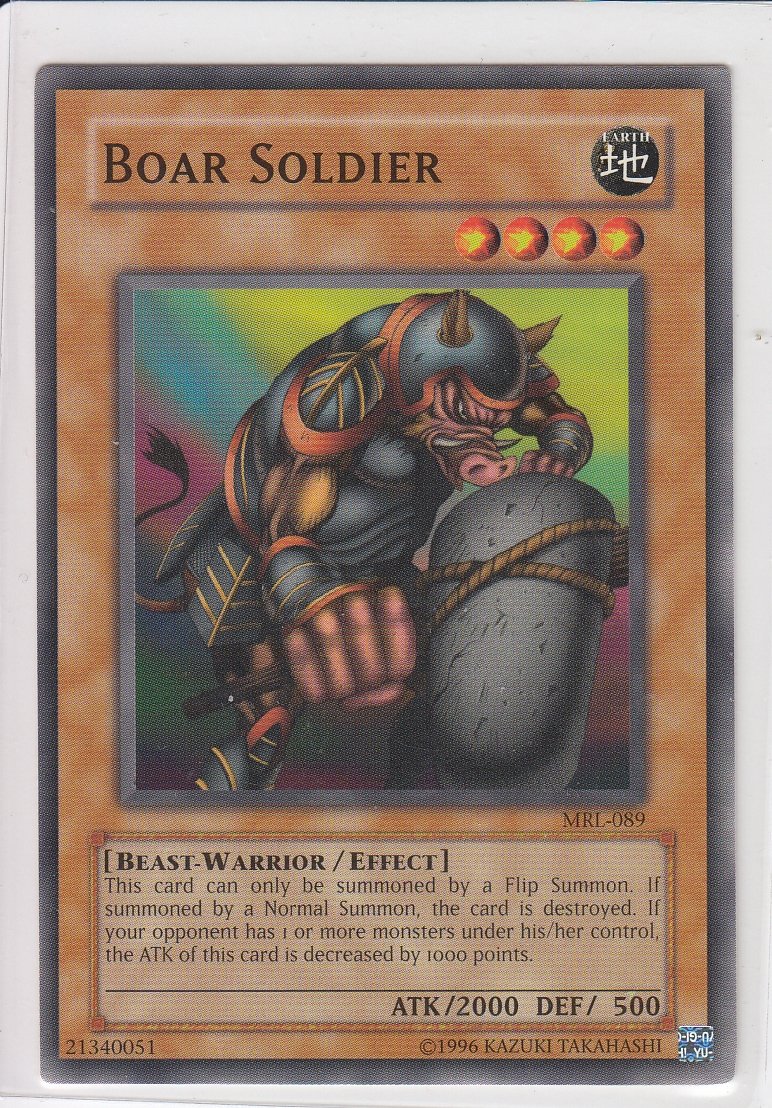 Boar Soldier Magic Ruler mrl-089