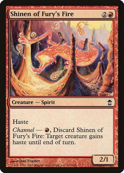 Shinen of Fury's Fire mtg-sok-112