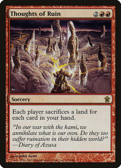 Thoughts of Ruin mtg-sok-118