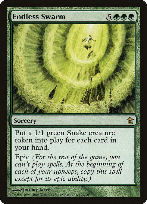 Endless Swarm mtg-sok-129