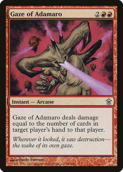 Gaze of Adamaro mtg-sok-98