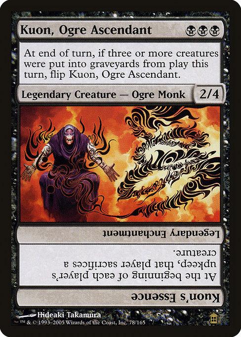 Kuon, Ogre Ascendant // Kuon's Essence mtg-sok-78