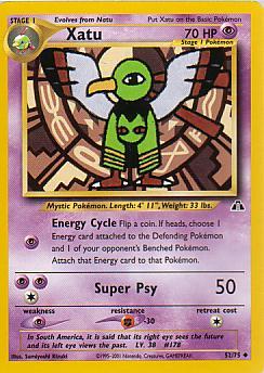 Xatu 52/75 Neo Discovery Uncommon