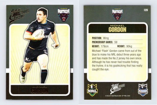#128 MICHAEL GORDON 2009 Select NRL Classic
