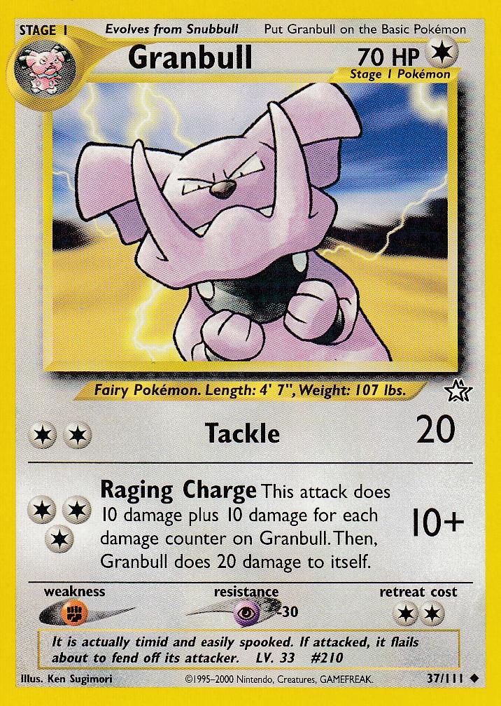 Granbull 37/111 Neo Genesis Uncommon