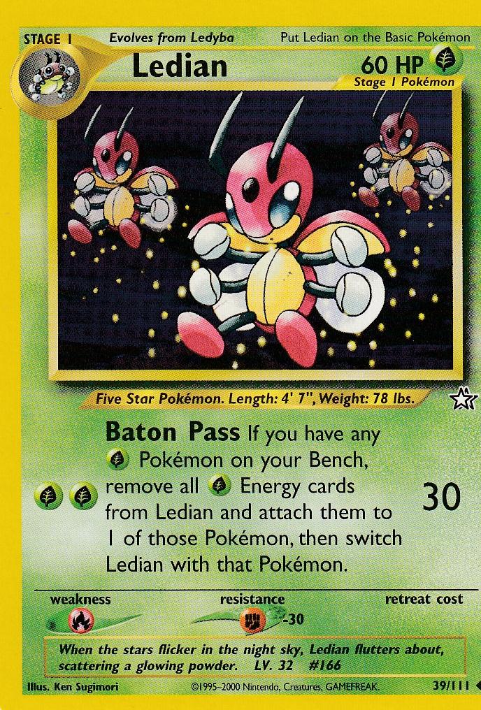 Ledian 39/111 Neo Genesis Uncommon