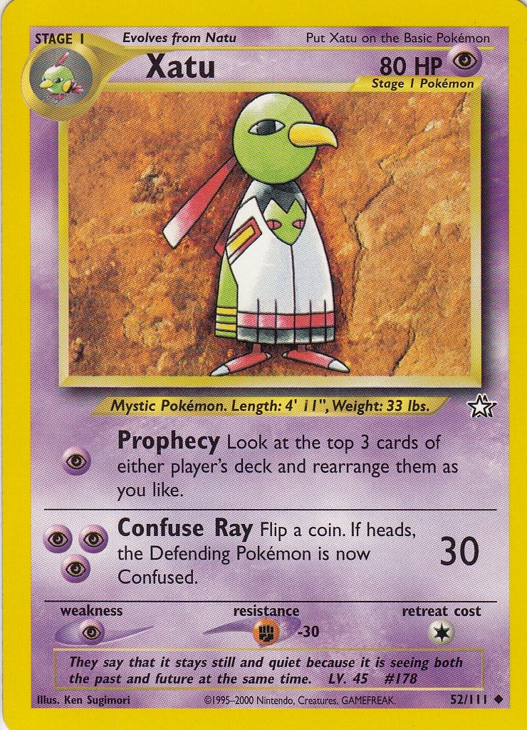 Xatu 52/111 Neo Genesis Uncommon