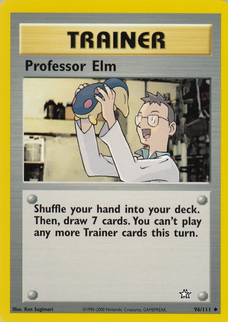 Professor Elm 96/111 Neo Genesis Uncommon