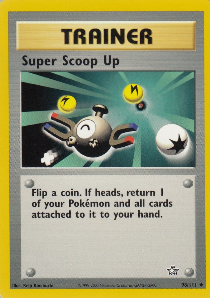 Super Scoop Up 98/111 Neo Genesis Uncommon