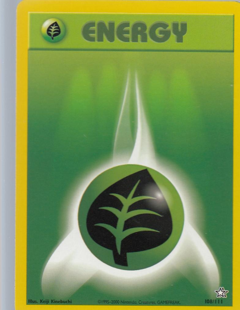 Grass Energy 108/111 Neo Genesis Common