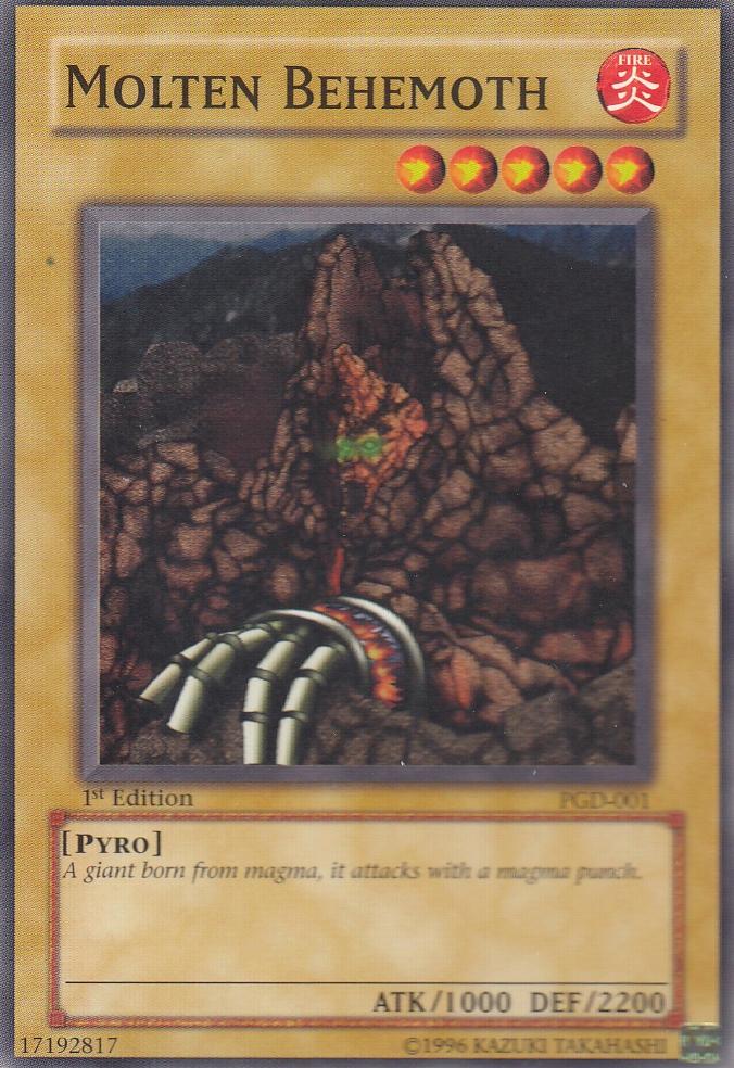 Molten Behemoth 1st Edition Pharonic Guardian first-edition-pgd-001