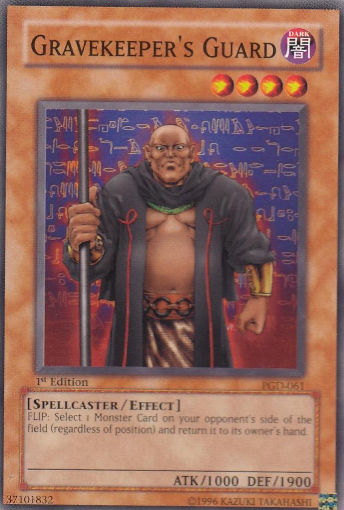 Gravekeeper's Guard 1st Edition Pharonic Guardian first-edition-pgd-061