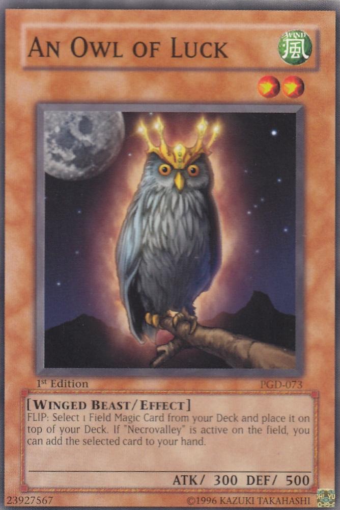 An Owl of Luck 1st Edition Pharonic Guardian first-edition-pgd-073