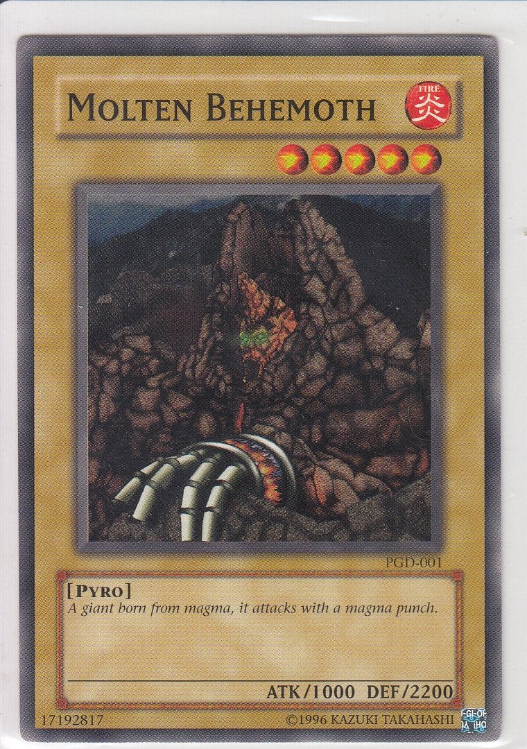 Molten Behemoth Pharonic Guardian pgd-001