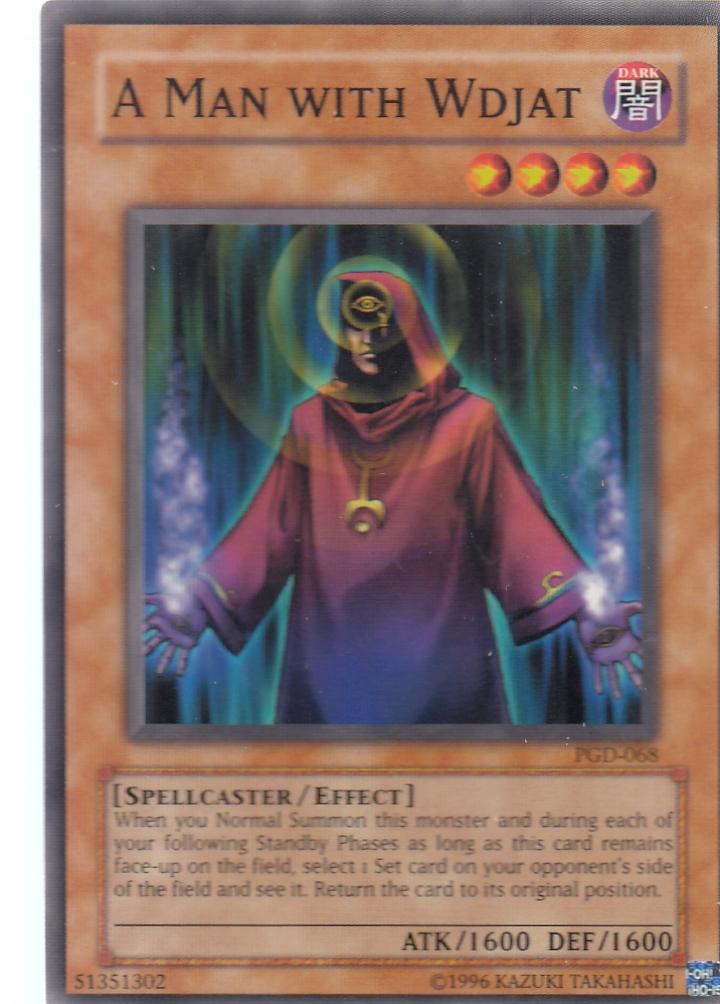 A Man with Wdjat Pharonic Guardian pgd-068