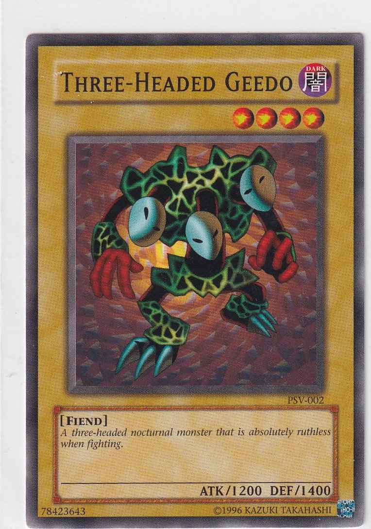 Three-Headed Geedo Pharoah's Servant psv-002