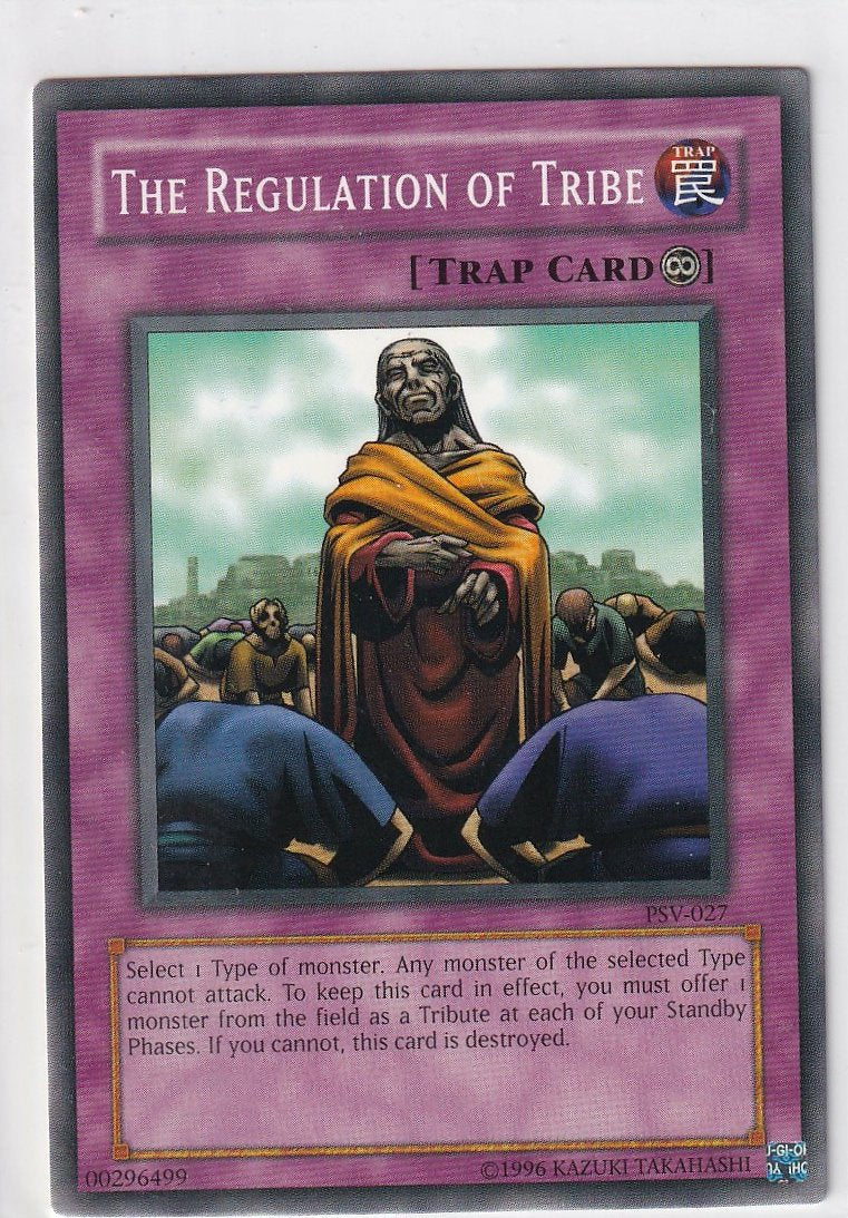 The Regulation of Tribe Pharoah's Servant psv-027
