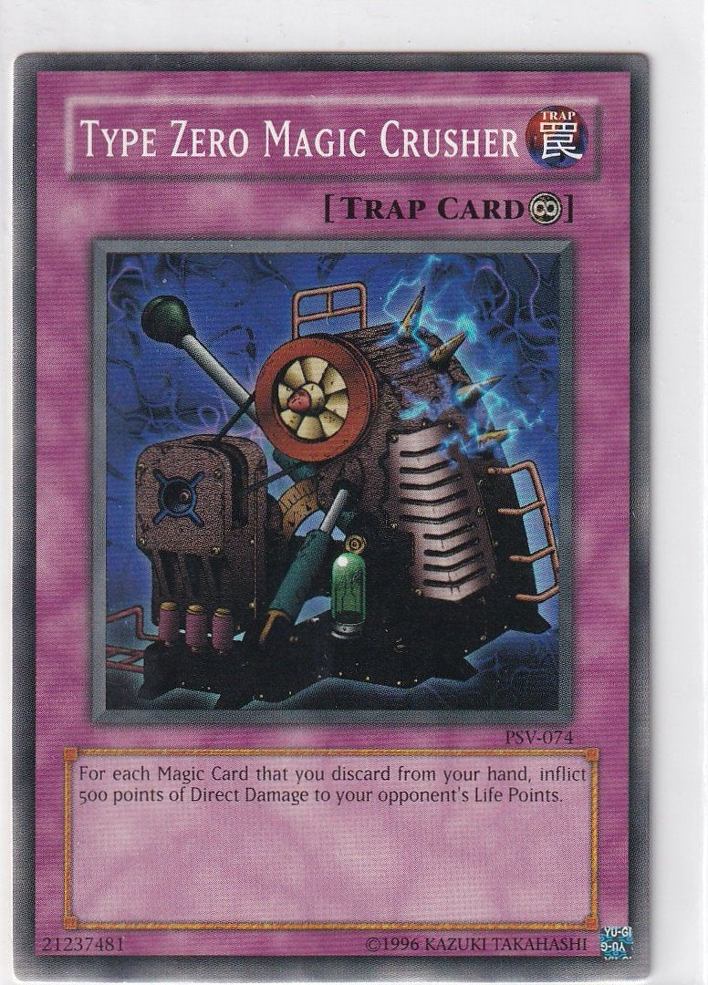 Type Zero Magic Crusher Pharoah's Servant psv-074