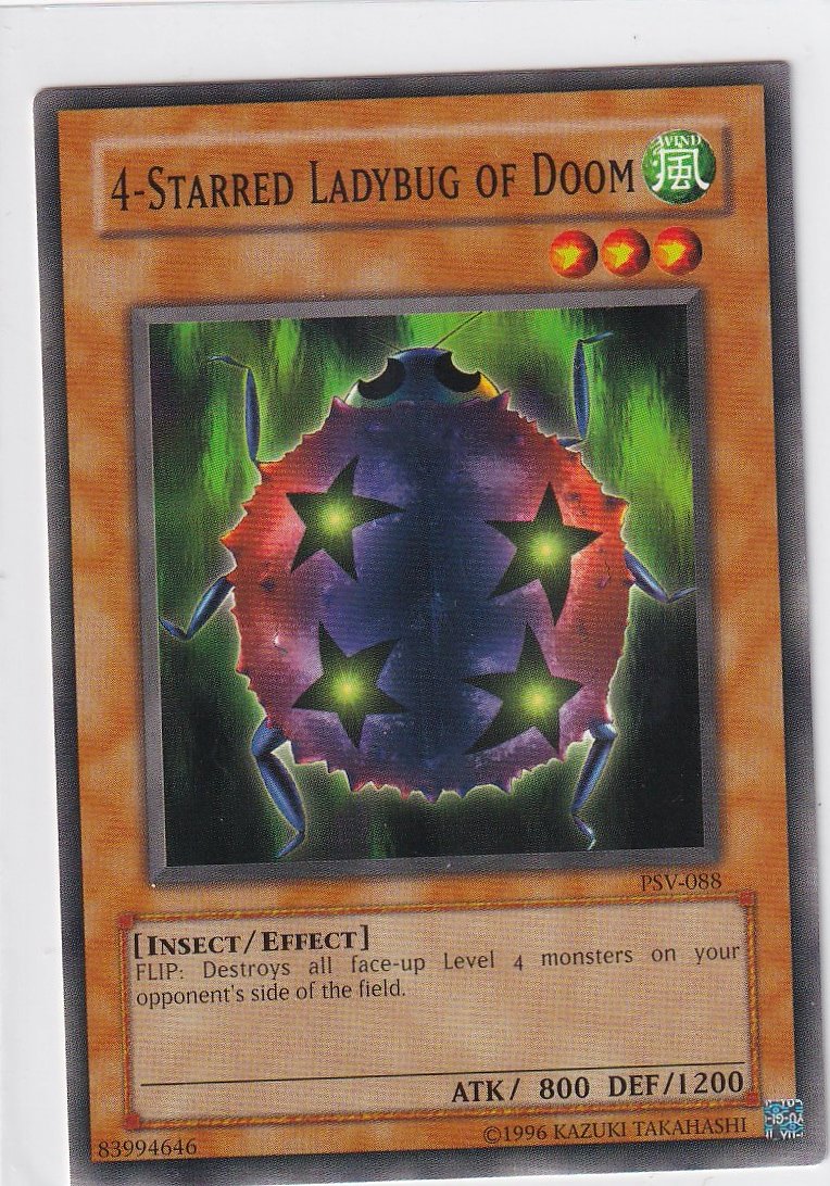 4-Starred Ladybug of Doom Pharoah's Servant psv-088