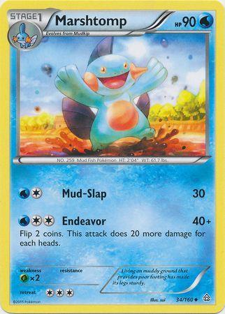 Marshtomp 34 / 164 XY Primal Clash
