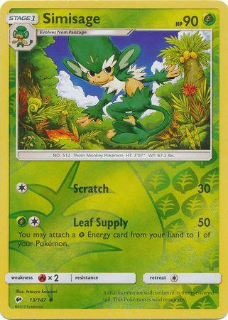 Simisage 13 /147 Reverse Holo