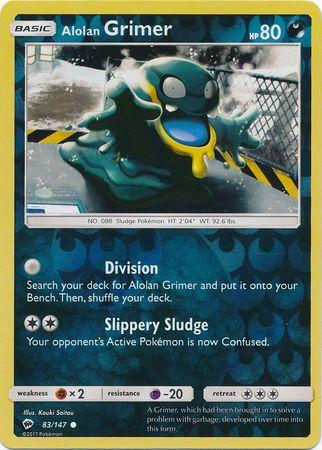 Alolan Grimer 83 /147 Reverse Holo