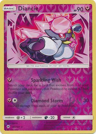 Diancie 94 /147 Reverse Holo