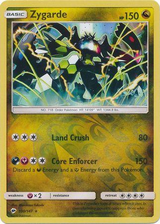 Zygarde 100 /147 Reverse Holo