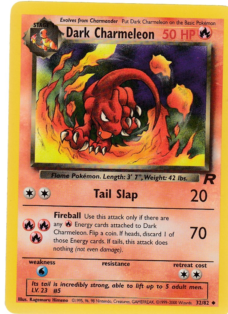 Dark Charmeleon 32/82 Team Rocket