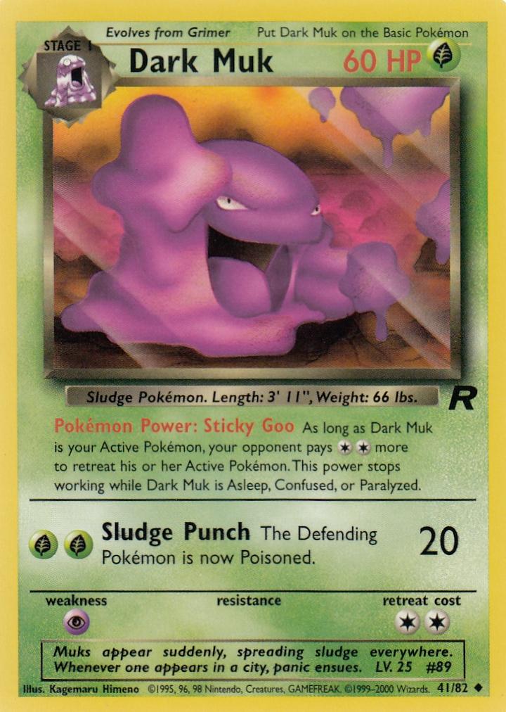 Dark Muk 41/82 Team Rocket