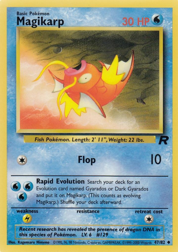 Magikarp 47/82 Team Rocket Uncommon
