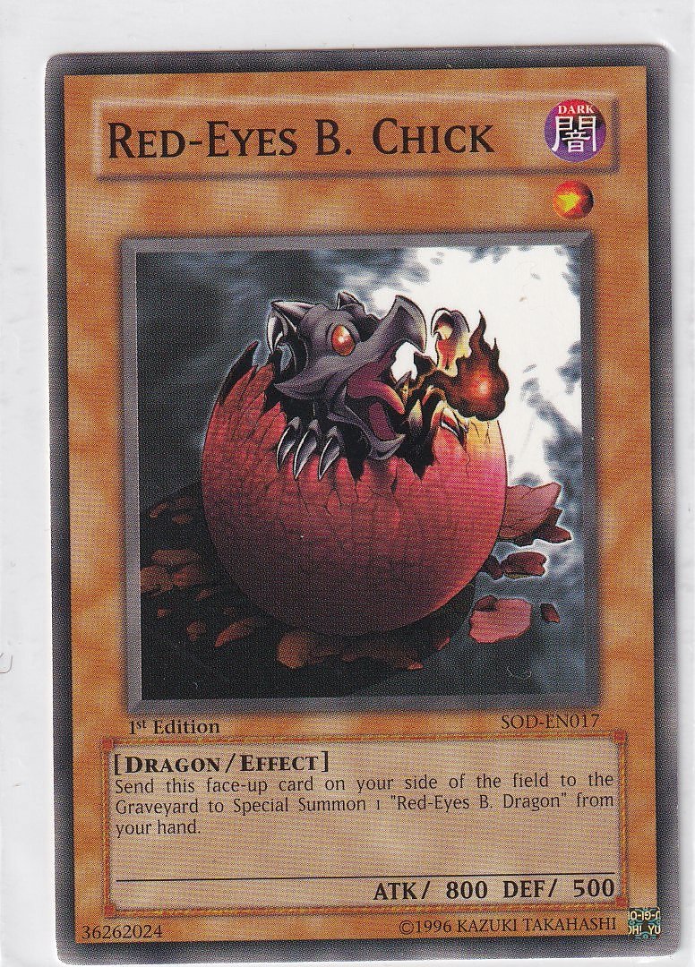 Red-Eyes B. Chick Soul of the Duelist sod-en017
