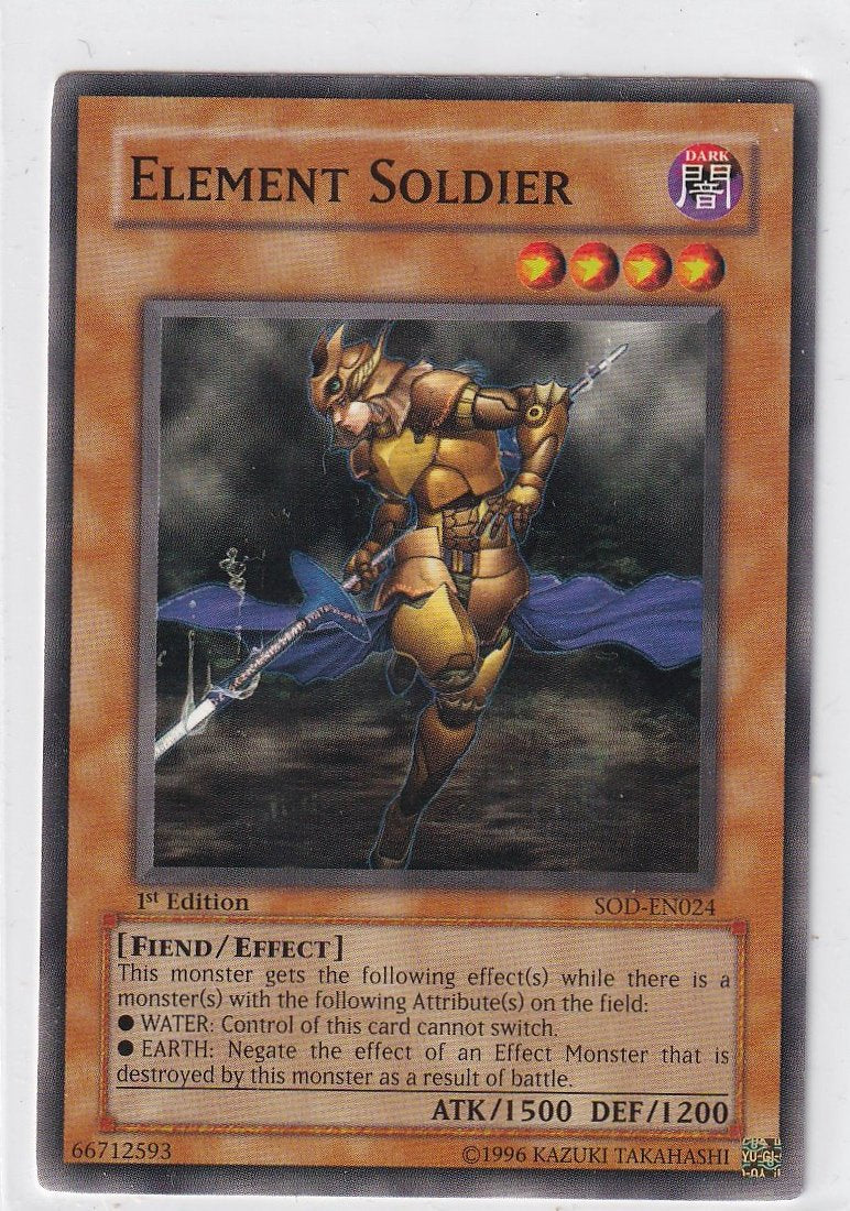 Element Soldier Soul of the Duelist sod-en024