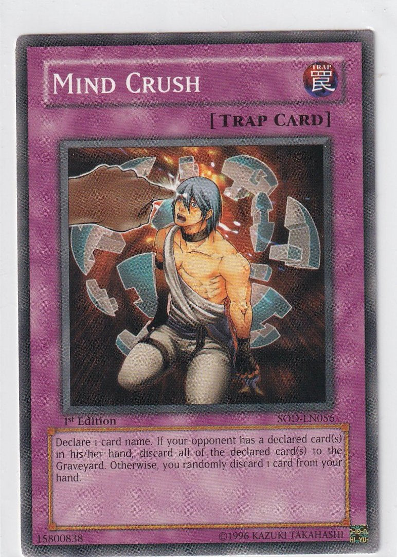 Mind Crush Soul of the Duelist sod-en056