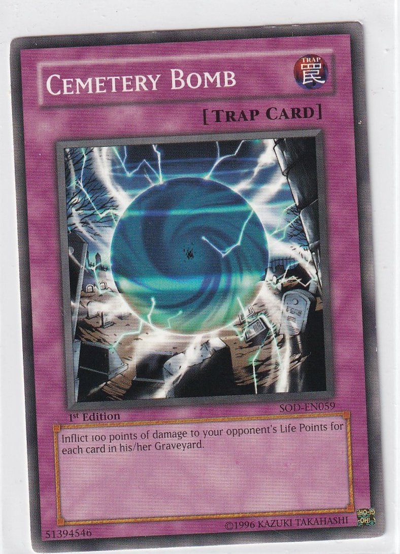 Cemetery Bomb Soul of the Duelist sod-en059
